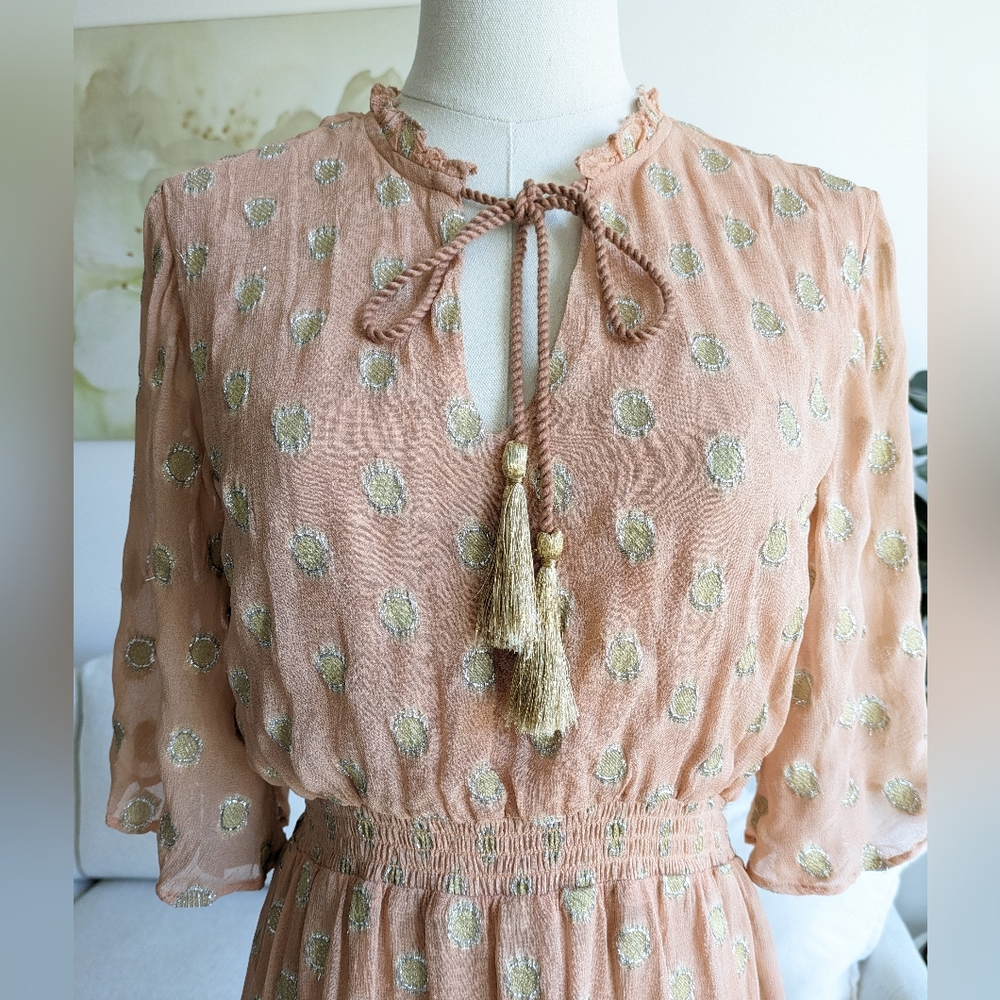 Raga Kenna Metallic-Dot Dress - Picture 5 of 9
